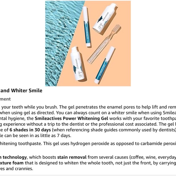 Smileactives Pro Whitening Gel - White - Picture 9 of 12